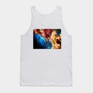 Abstract Map Tank Top
